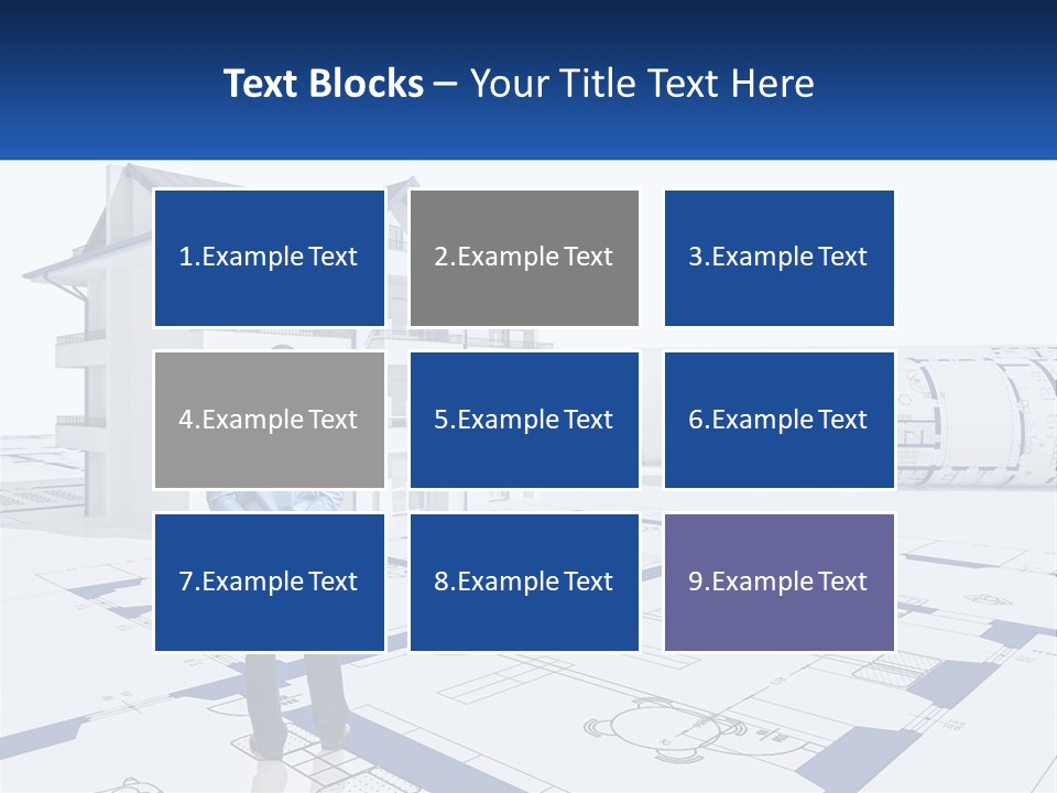 White Man Panel PowerPoint Template