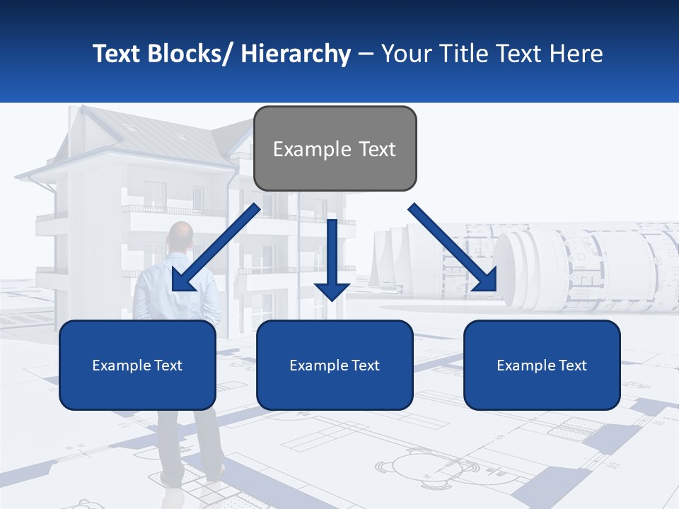 White Man Panel PowerPoint Template