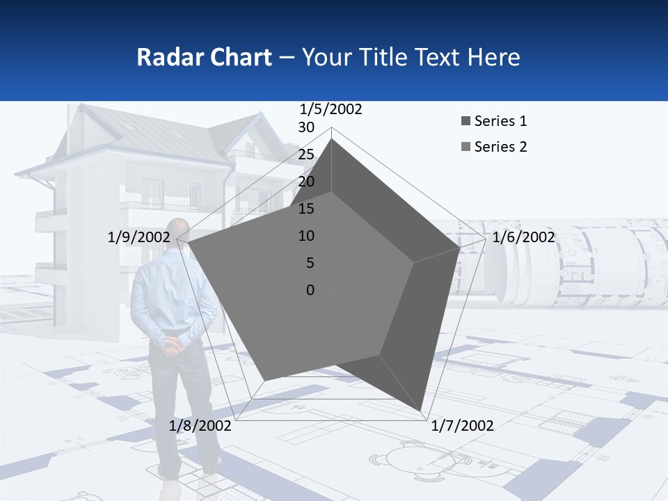 White Man Panel PowerPoint Template