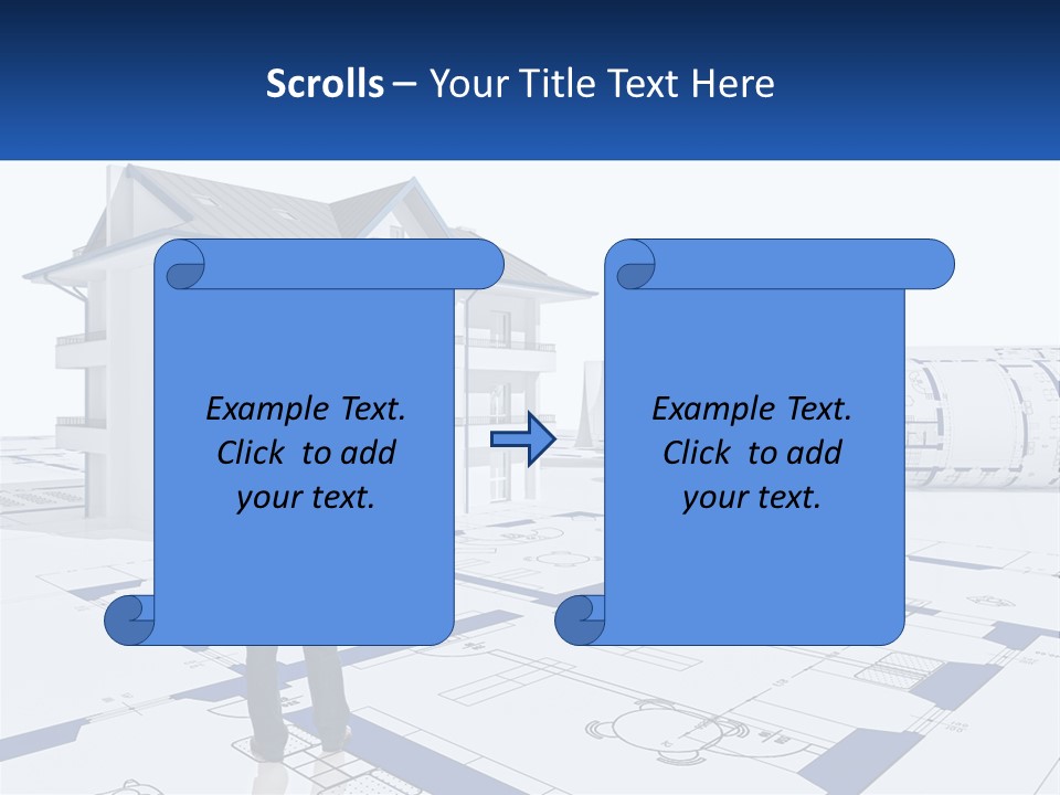 White Man Panel PowerPoint Template