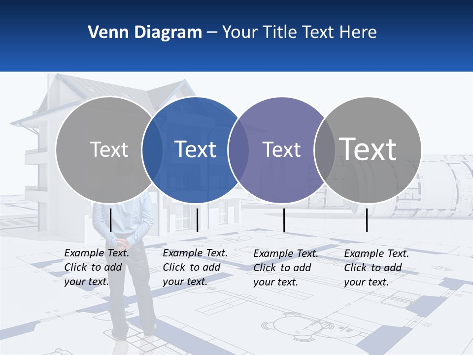 White Man Panel PowerPoint Template