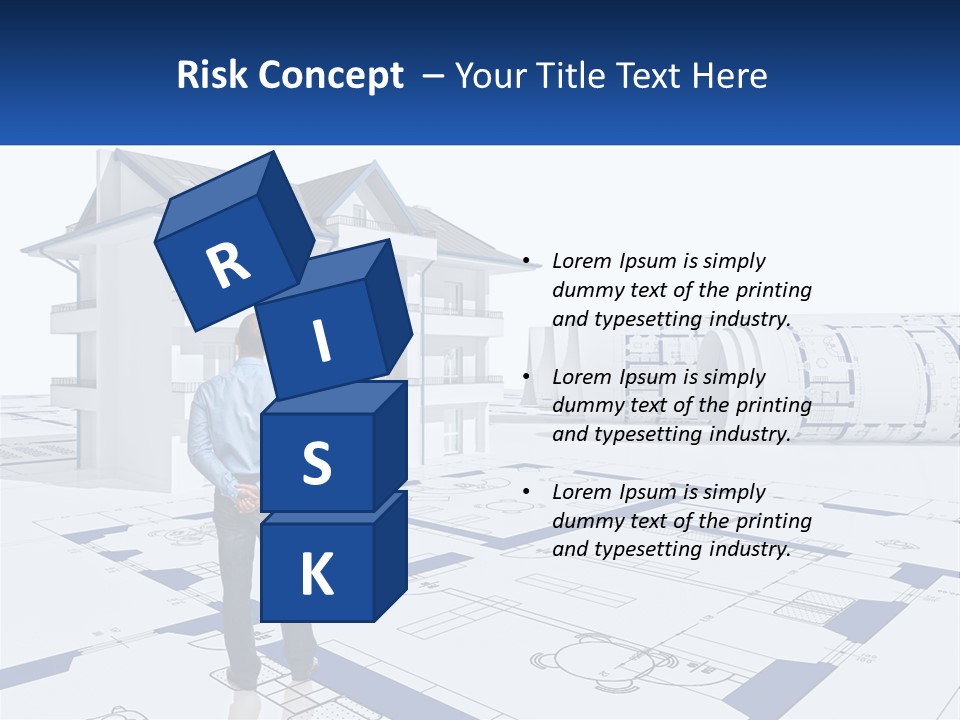 White Man Panel PowerPoint Template