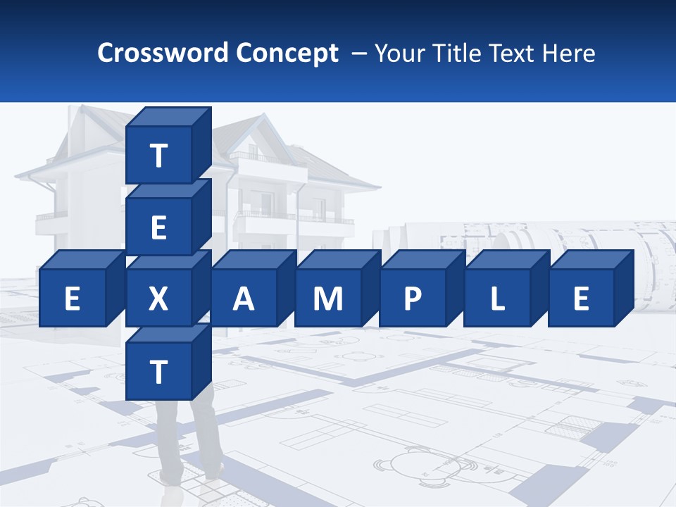 White Man Panel PowerPoint Template
