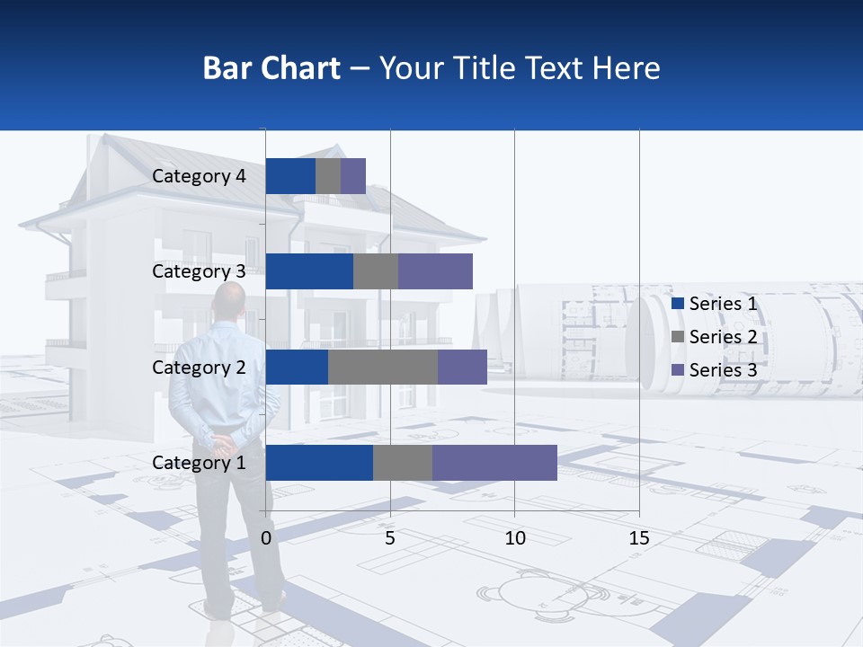 White Man Panel PowerPoint Template
