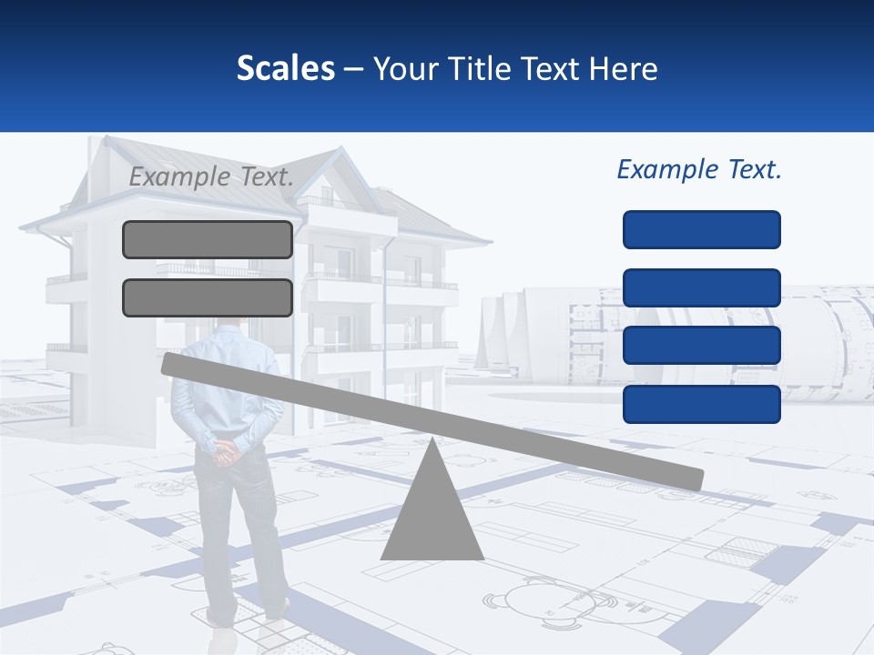 White Man Panel PowerPoint Template
