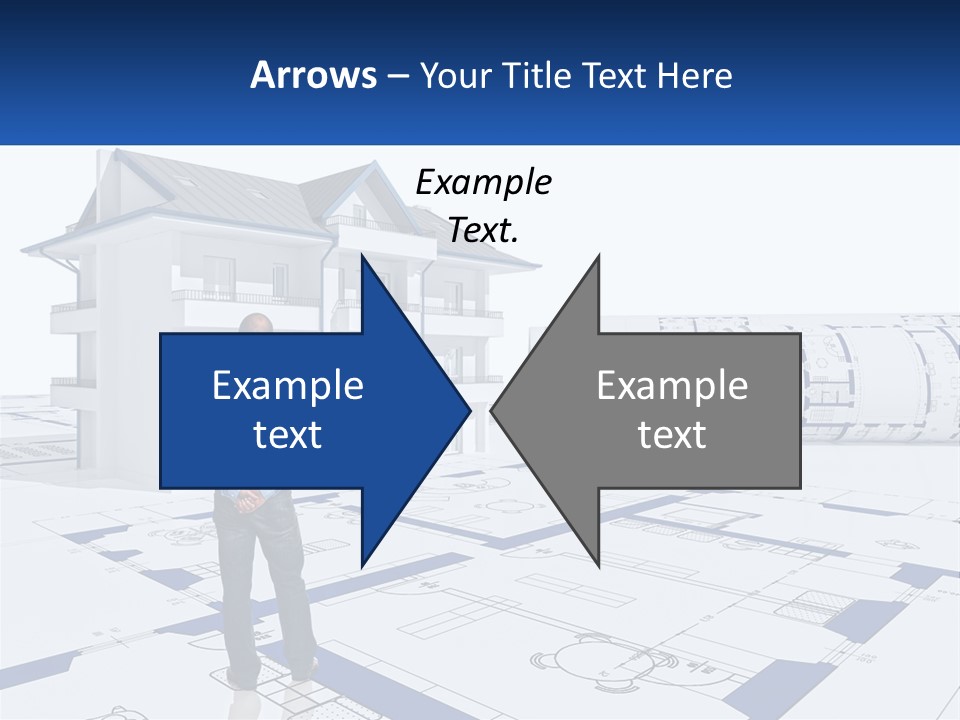White Man Panel PowerPoint Template