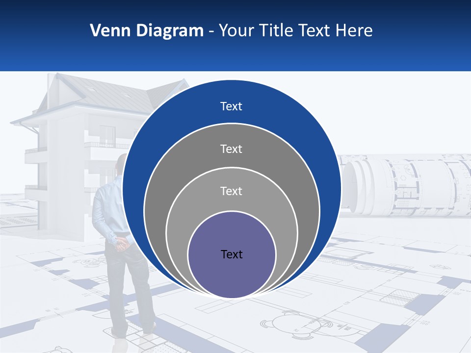 White Man Panel PowerPoint Template