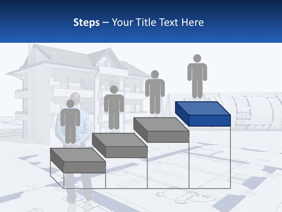 White Man Panel PowerPoint Template