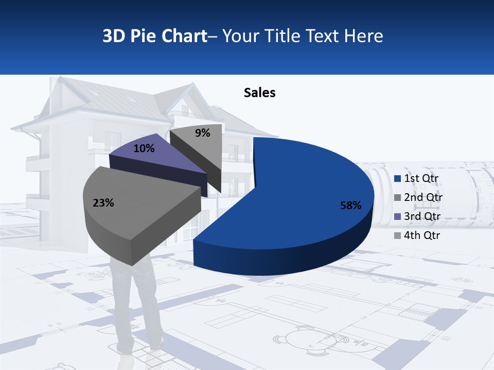 White Man Panel PowerPoint Template