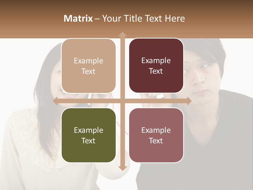 Listen Together Married PowerPoint Template