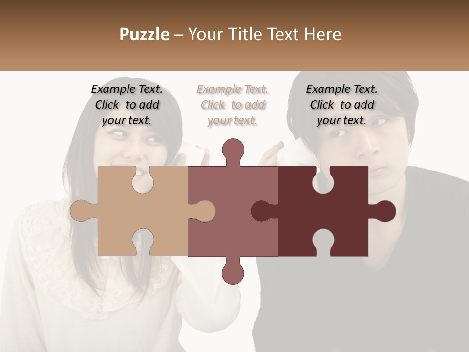 Listen Together Married PowerPoint Template