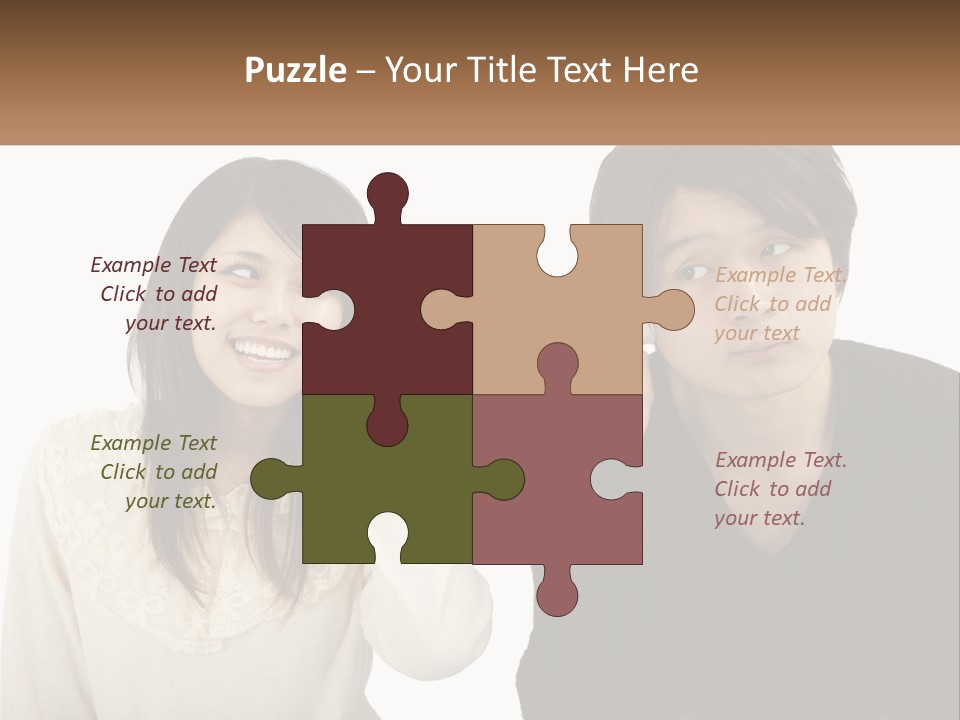 Listen Together Married PowerPoint Template