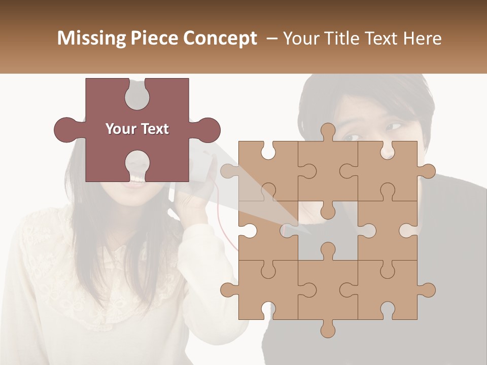 Listen Together Married PowerPoint Template