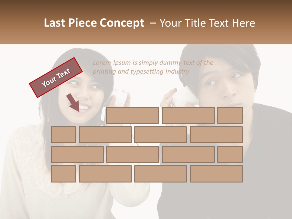 Listen Together Married PowerPoint Template