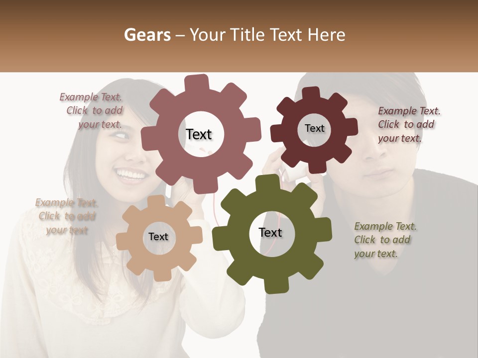 Listen Together Married PowerPoint Template