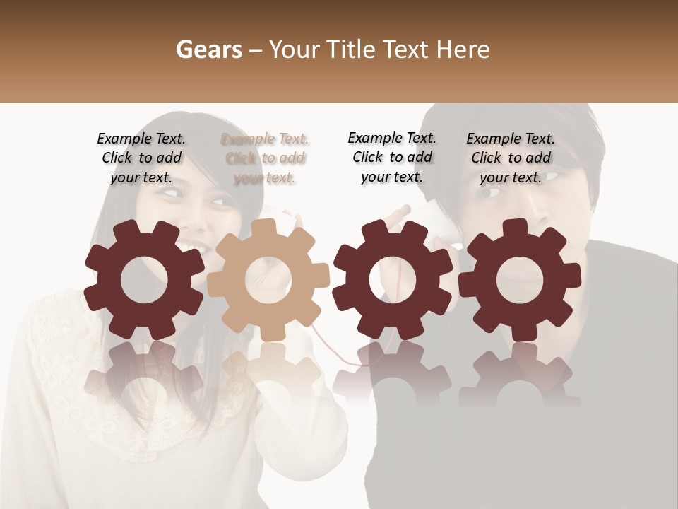 Listen Together Married PowerPoint Template