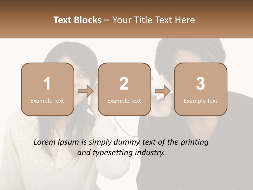 Listen Together Married PowerPoint Template