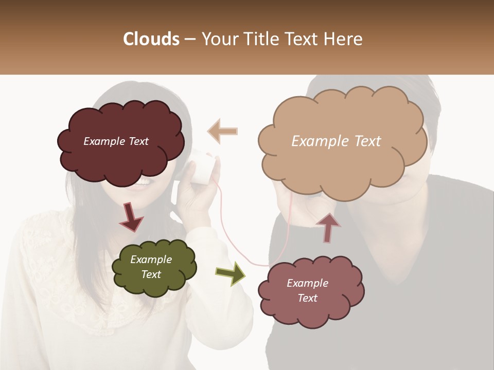 Listen Together Married PowerPoint Template