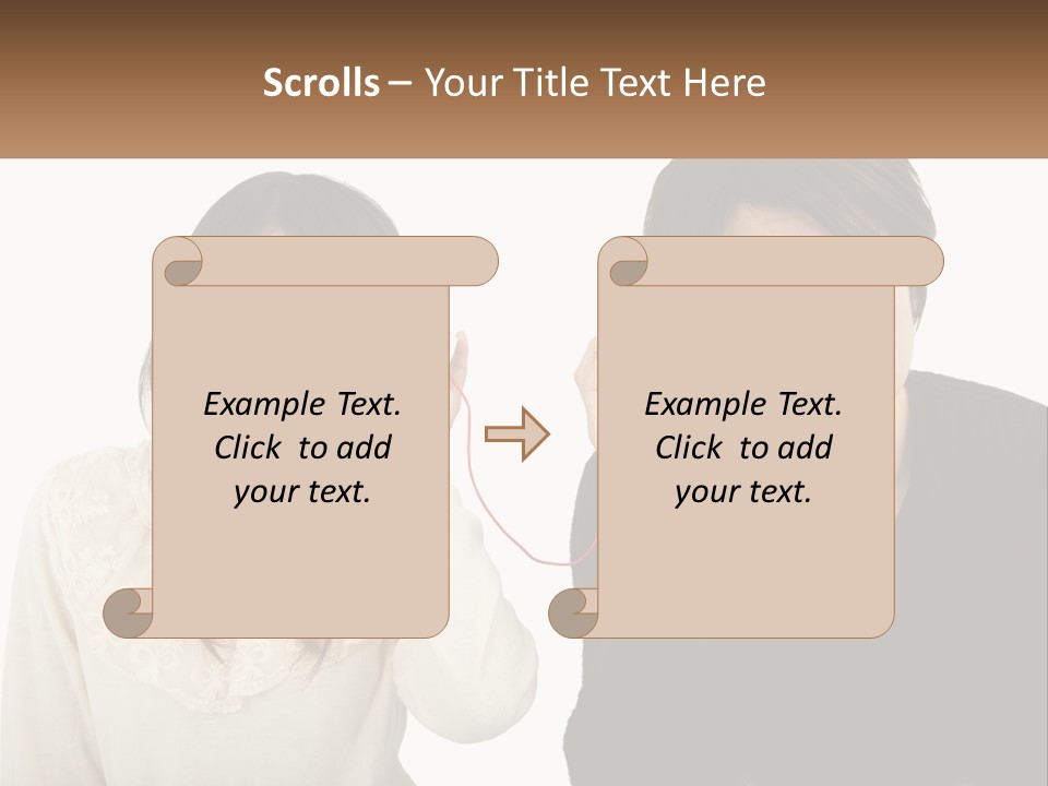 Listen Together Married PowerPoint Template