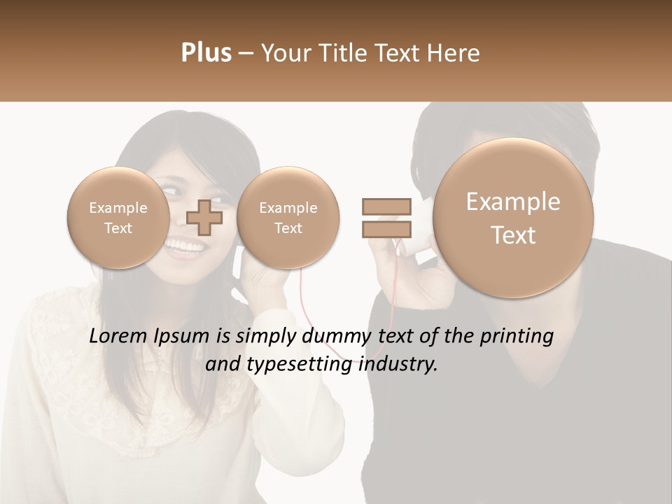 Listen Together Married PowerPoint Template