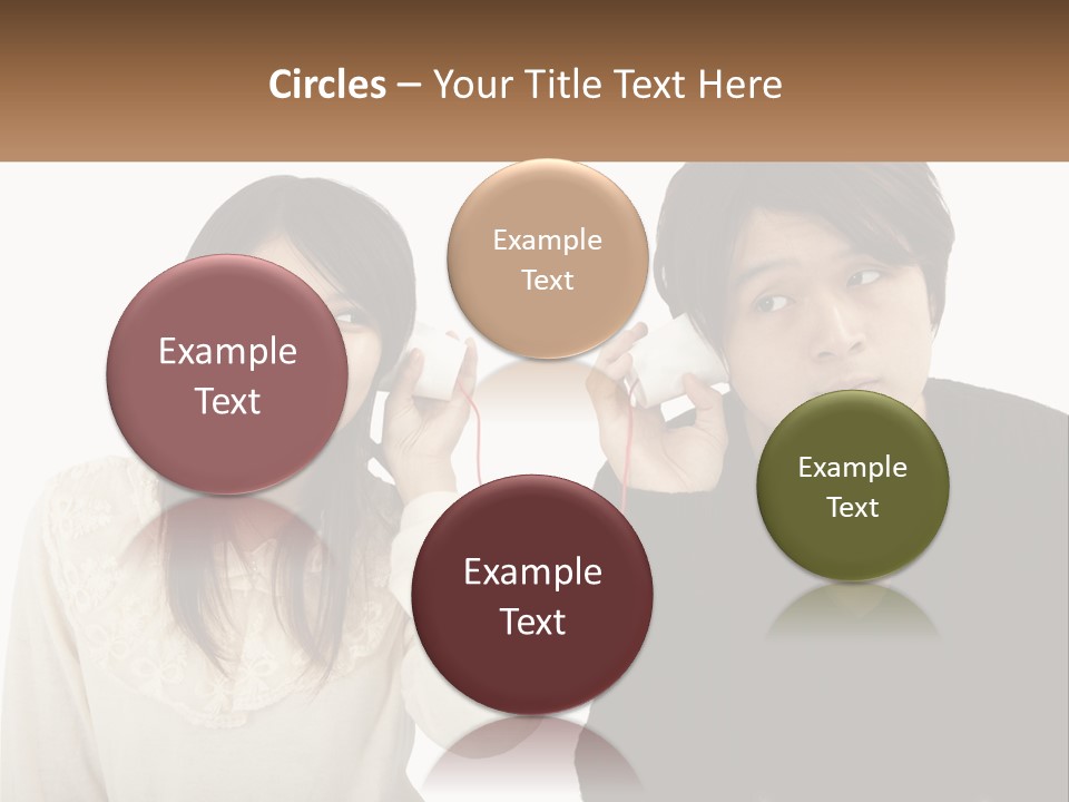 Listen Together Married PowerPoint Template