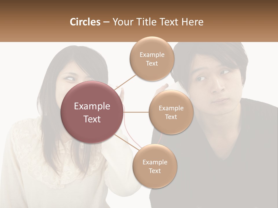 Listen Together Married PowerPoint Template