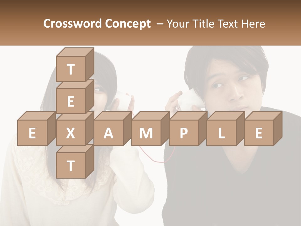 Listen Together Married PowerPoint Template