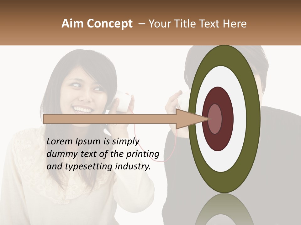 Listen Together Married PowerPoint Template