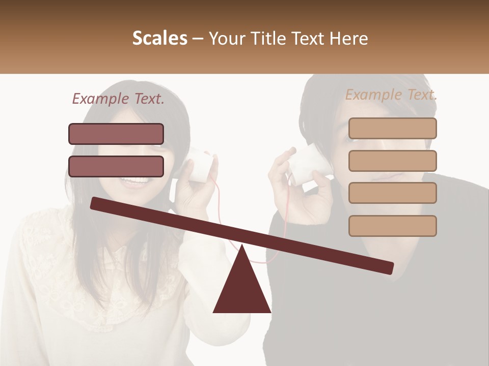 Listen Together Married PowerPoint Template