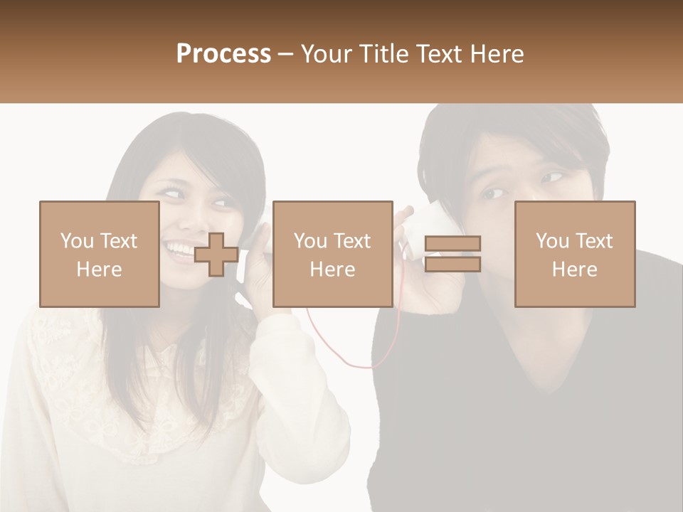 Listen Together Married PowerPoint Template