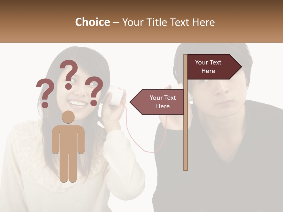 Listen Together Married PowerPoint Template