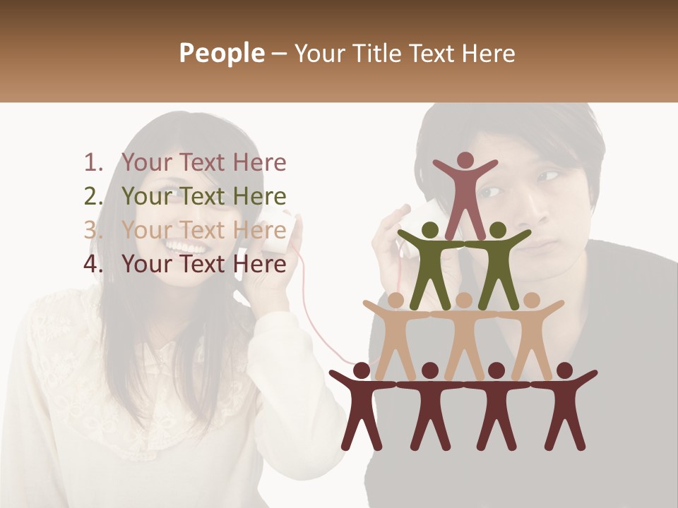 Listen Together Married PowerPoint Template