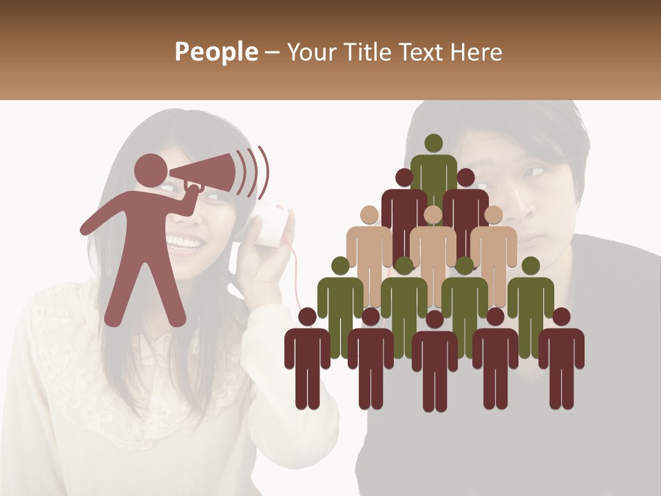 Listen Together Married PowerPoint Template