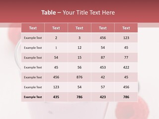 Glass Sweet Fruit Yogurt PowerPoint Template