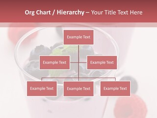 Glass Sweet Fruit Yogurt PowerPoint Template