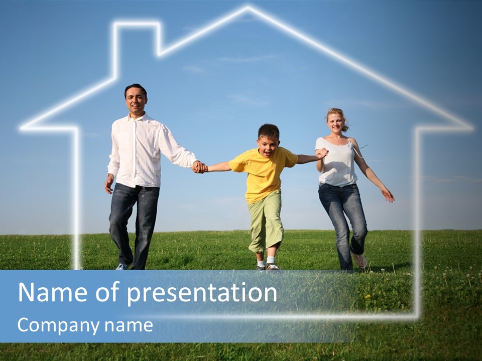 Real Boy Line PowerPoint Template