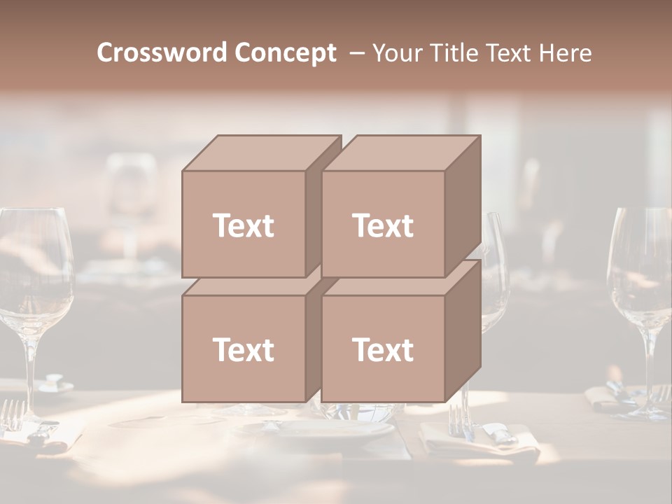 Food Luxury Silver PowerPoint Template