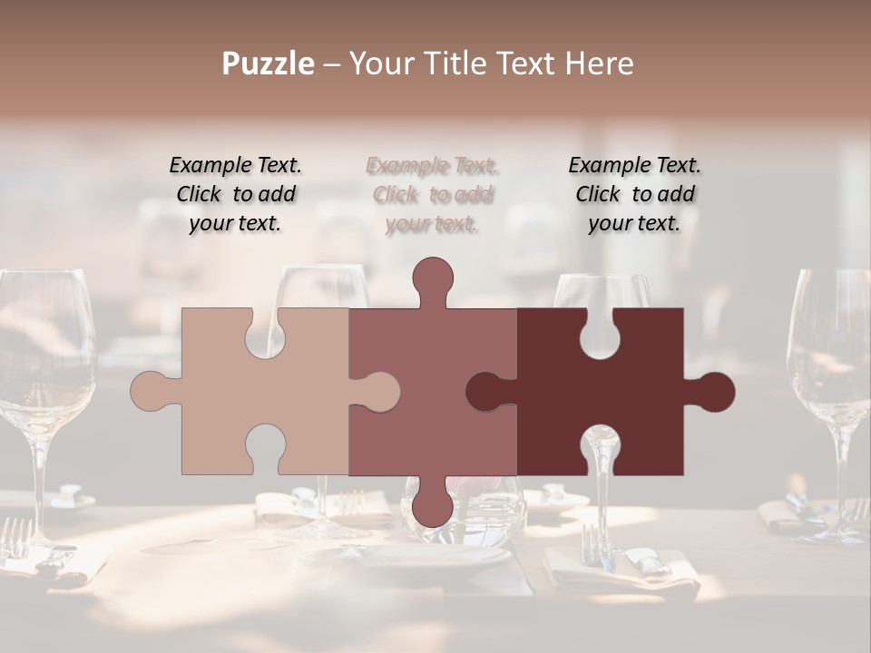 Food Luxury Silver PowerPoint Template