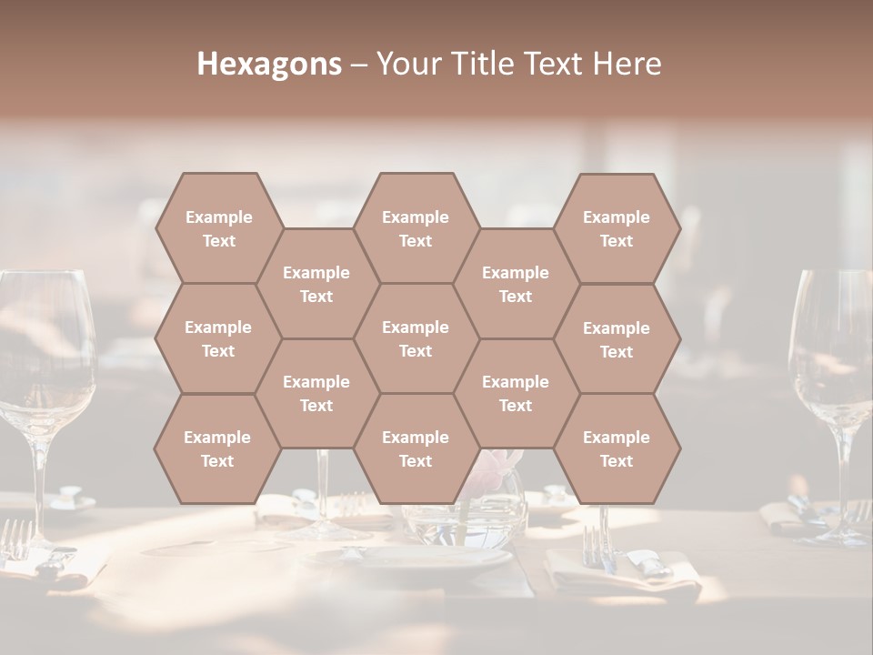 Food Luxury Silver PowerPoint Template