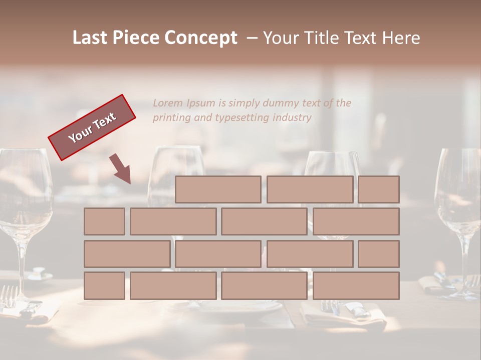 Food Luxury Silver PowerPoint Template