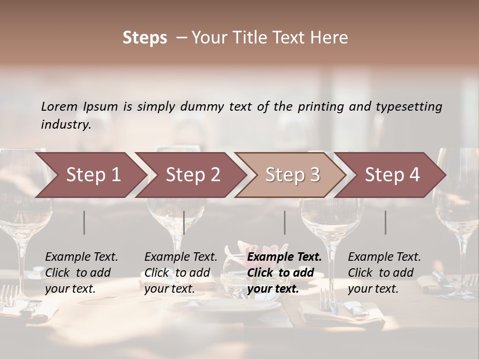 Food Luxury Silver PowerPoint Template