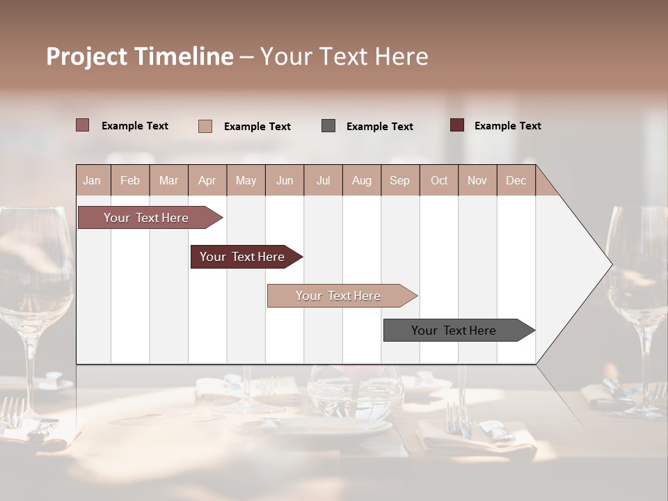 Food Luxury Silver PowerPoint Template