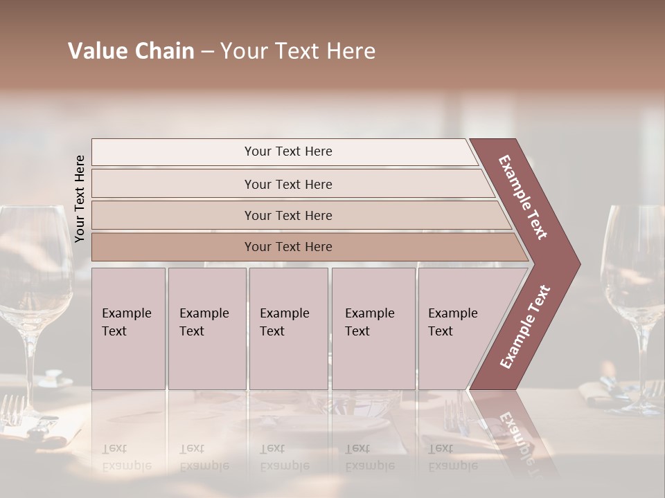 Food Luxury Silver PowerPoint Template