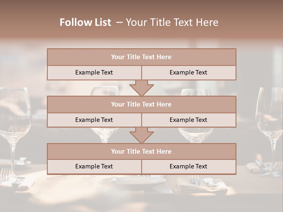 Food Luxury Silver PowerPoint Template