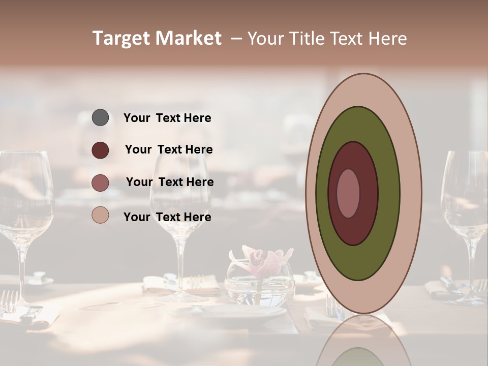 Food Luxury Silver PowerPoint Template