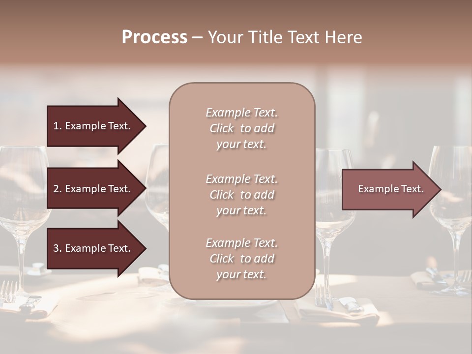 Food Luxury Silver PowerPoint Template