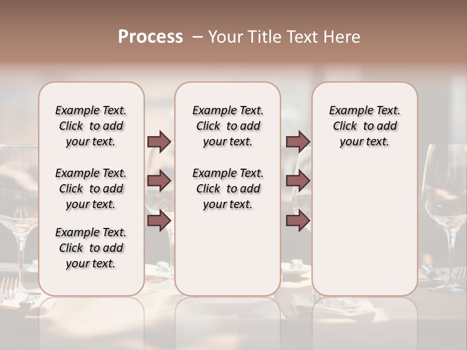 Food Luxury Silver PowerPoint Template
