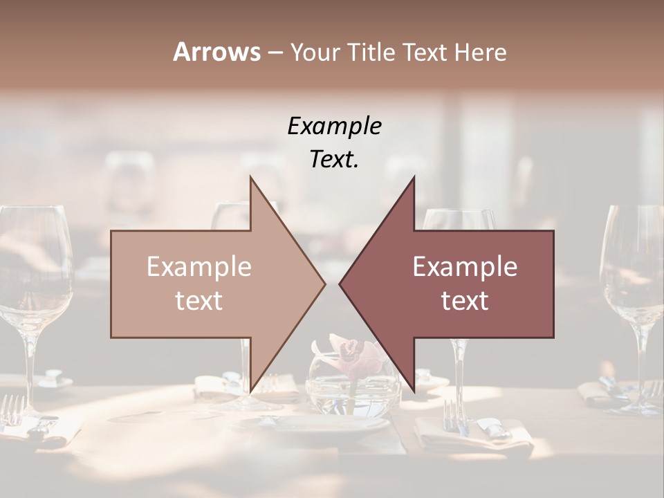 Food Luxury Silver PowerPoint Template