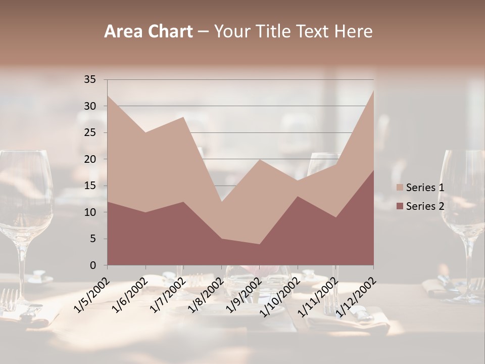 Food Luxury Silver PowerPoint Template