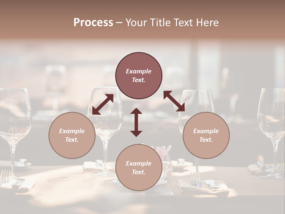 Food Luxury Silver PowerPoint Template